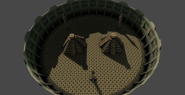 玛雅文明古代祭坛神灵庇佑建筑场景模板下载(