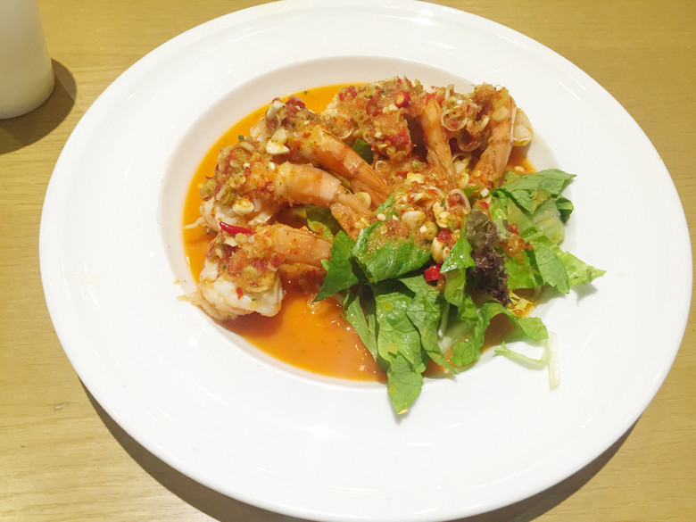 东南亚菜美食摄影腌虾泰国菜高清摄影图模板下