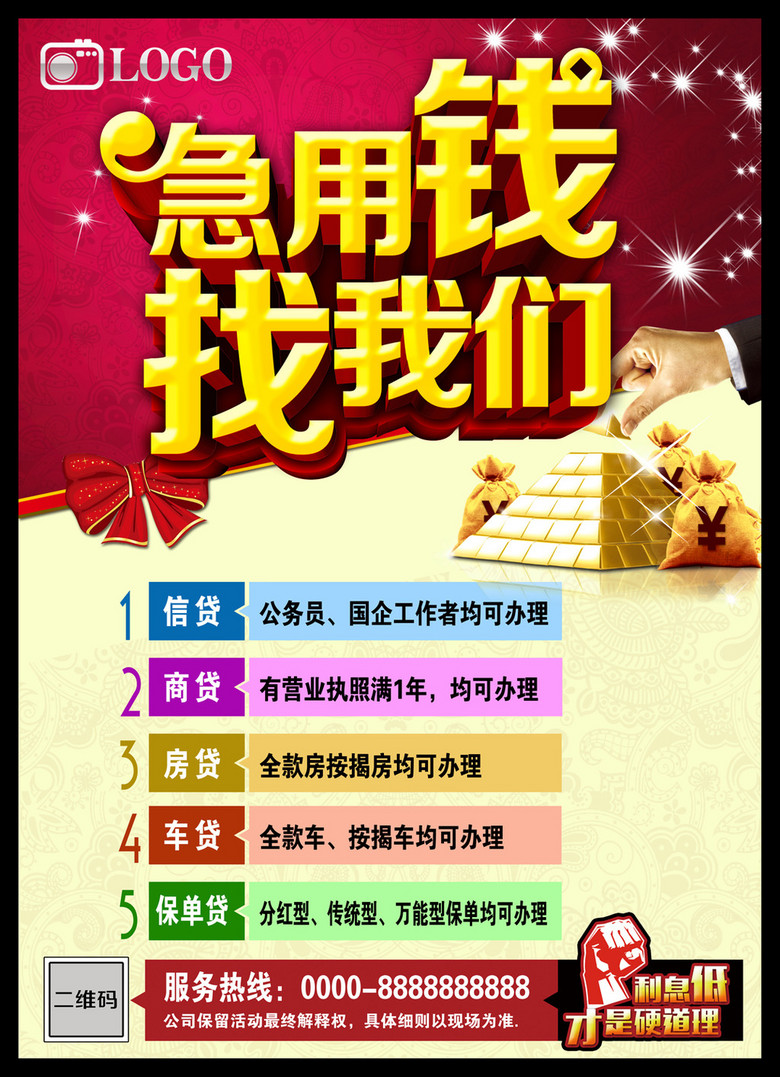 海报设计 招聘|多用途海报 金融海报 > 急用钱找我们证大财富  版权