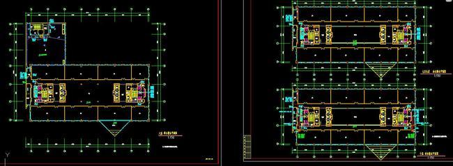 CAD消防排水系统整套施工图纸工程计算书模