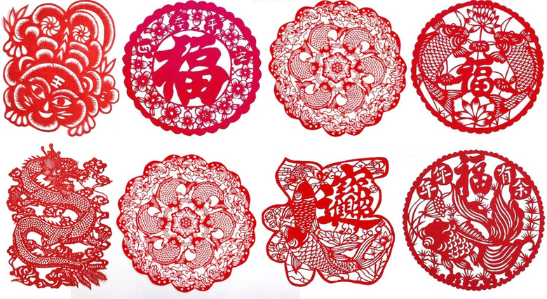 中国风剪纸图案