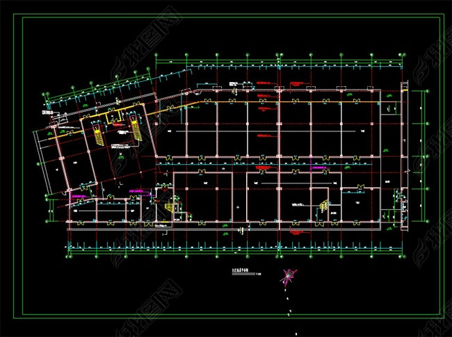百货商场CAD设计图