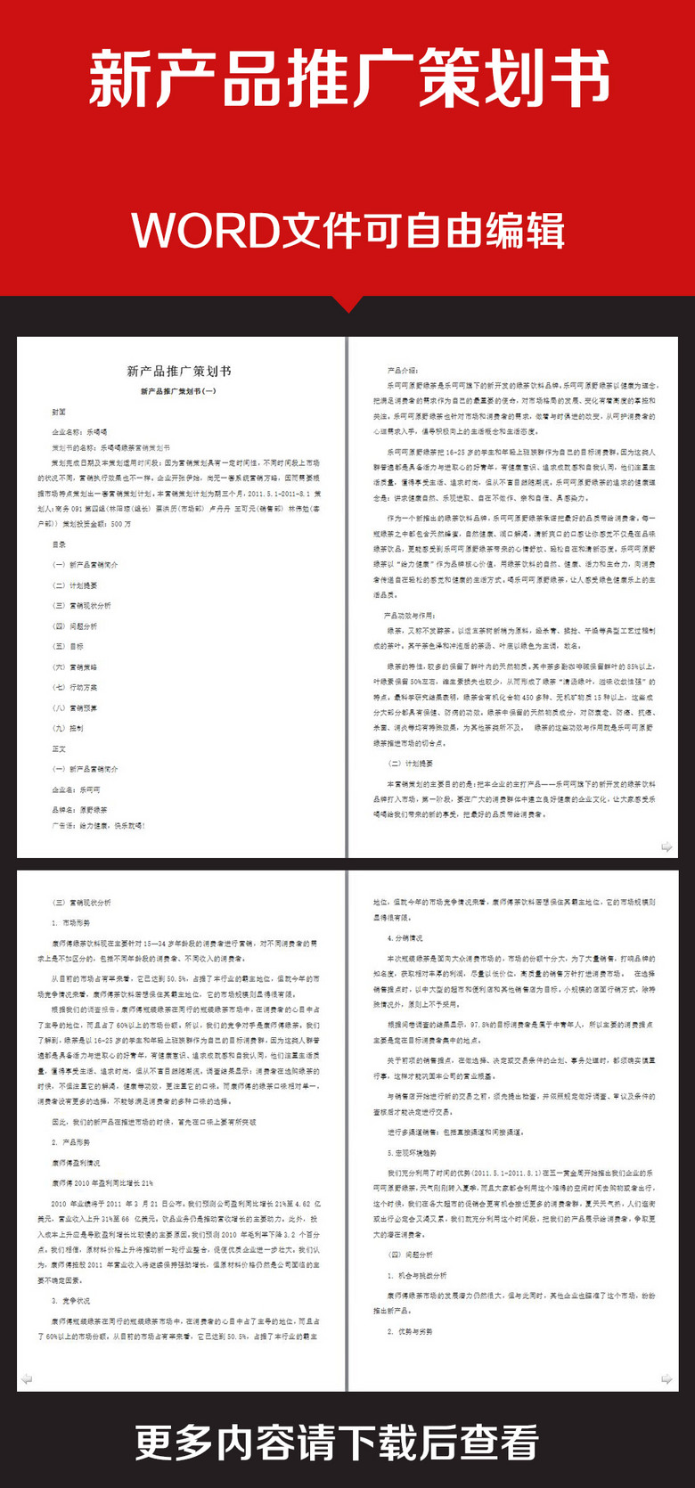 企业办公服务新产品推广策划书