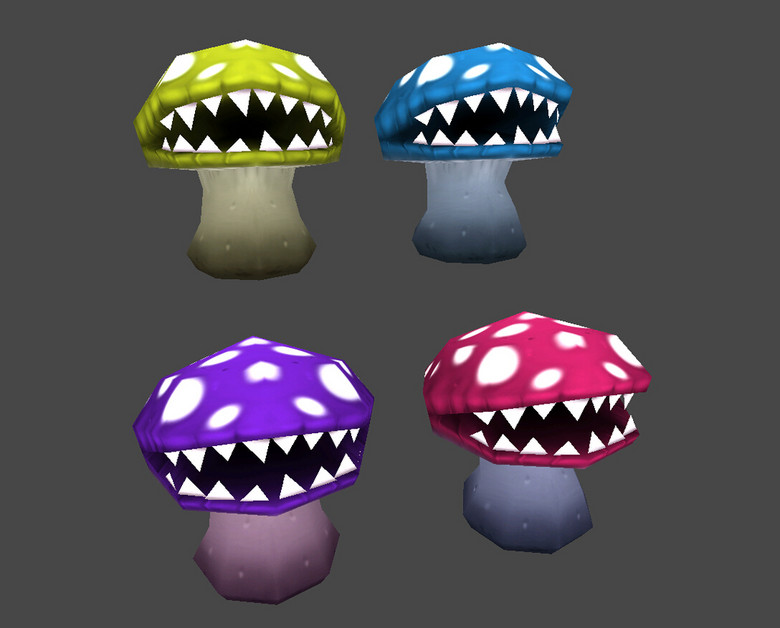 游戏怪物系列蘑菇怪物毒蘑菇模板下载(图片编
