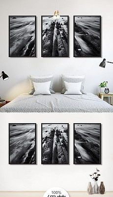 大海风景绘画图片素材_大海风景绘画图片素材