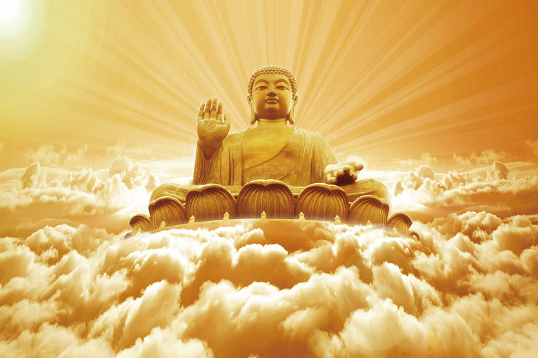 释迦牟尼佛佛像佛光高清图片下载(图片编号14