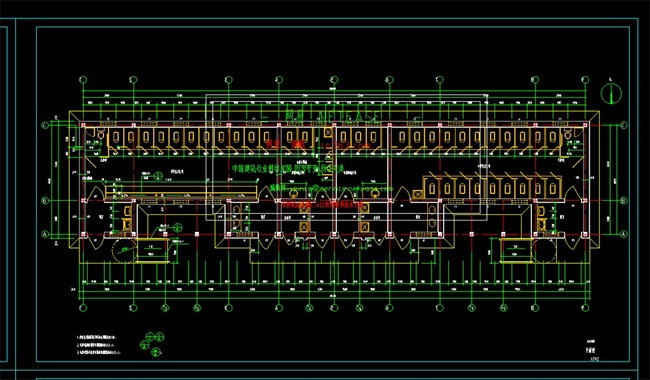 学校公共厕所CAD施工图模板下载(图片编号:1