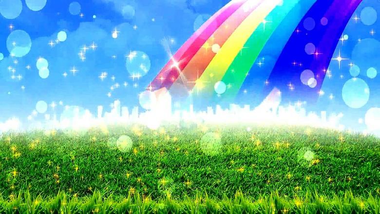 小荷风采少儿舞蹈演出背景画面完整版模板下载