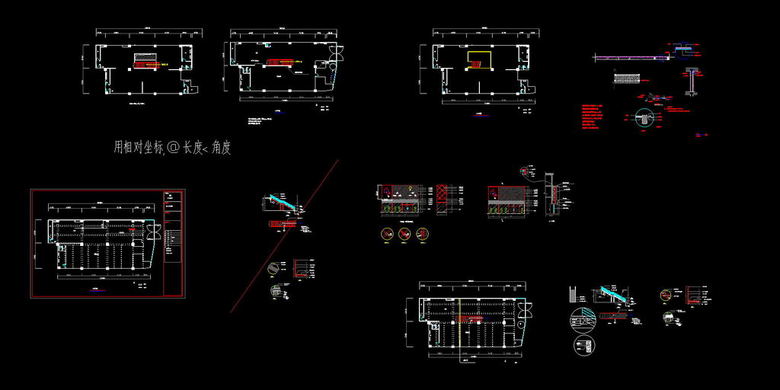 乔丹运动鞋专卖店CAD平面图模板下载(图片编