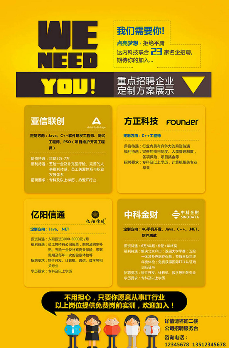 招聘广告图片_招聘广告矢量图免费下载 psd格式 5906像素 编号812603 千图网(3)