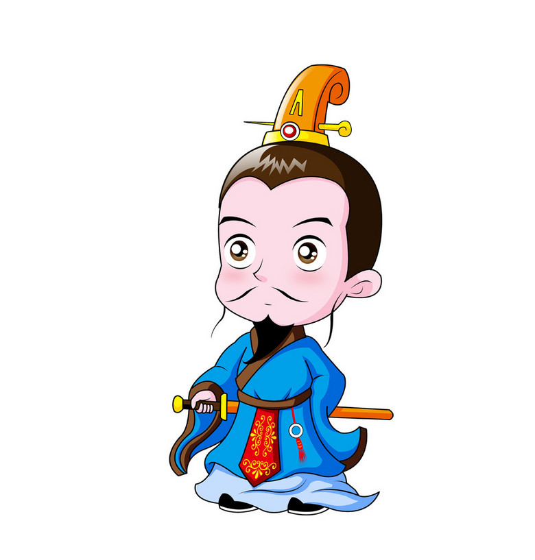 屈原卡通形象设计模板下载(图片编号:1501906