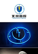 防雷检测标志(图片编号:15065000)_工程机械logo_我图网