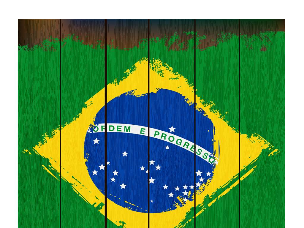 南美巴西里约巴西国旗巴西元素海报画册素材