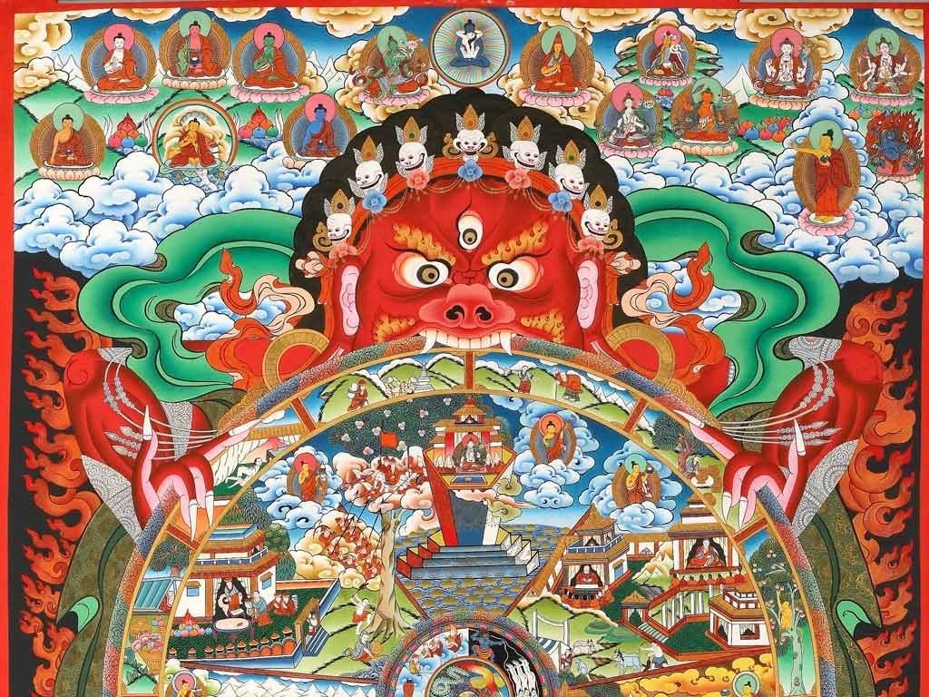 普清六道轮回图