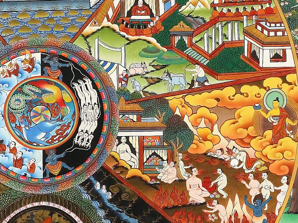 普清六道轮回图