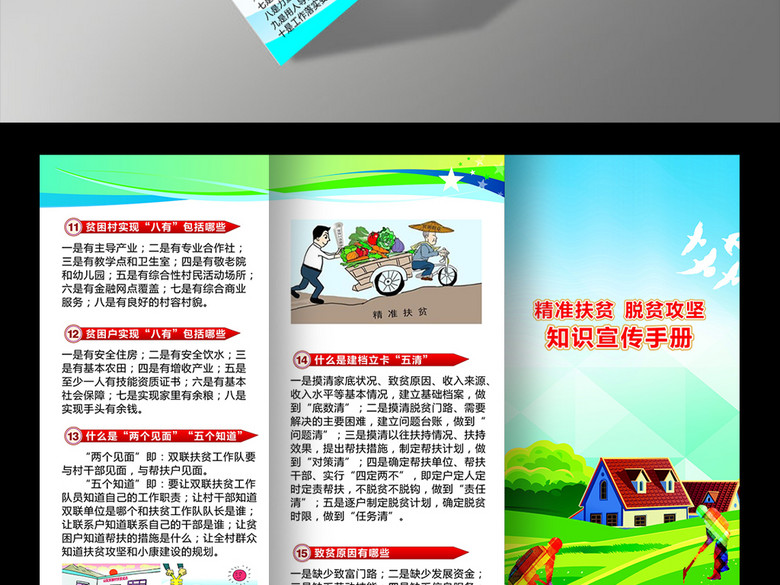 精准扶贫脱贫攻坚知识宣传手册(图片编号:154