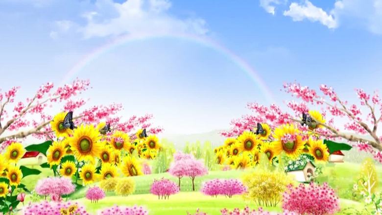 我爱老师的目光舞台LED大屏动态背景(图片编