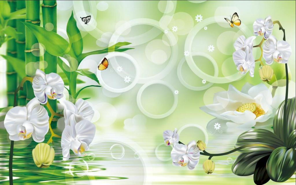 兰花竹子猜成语_看图猜成语