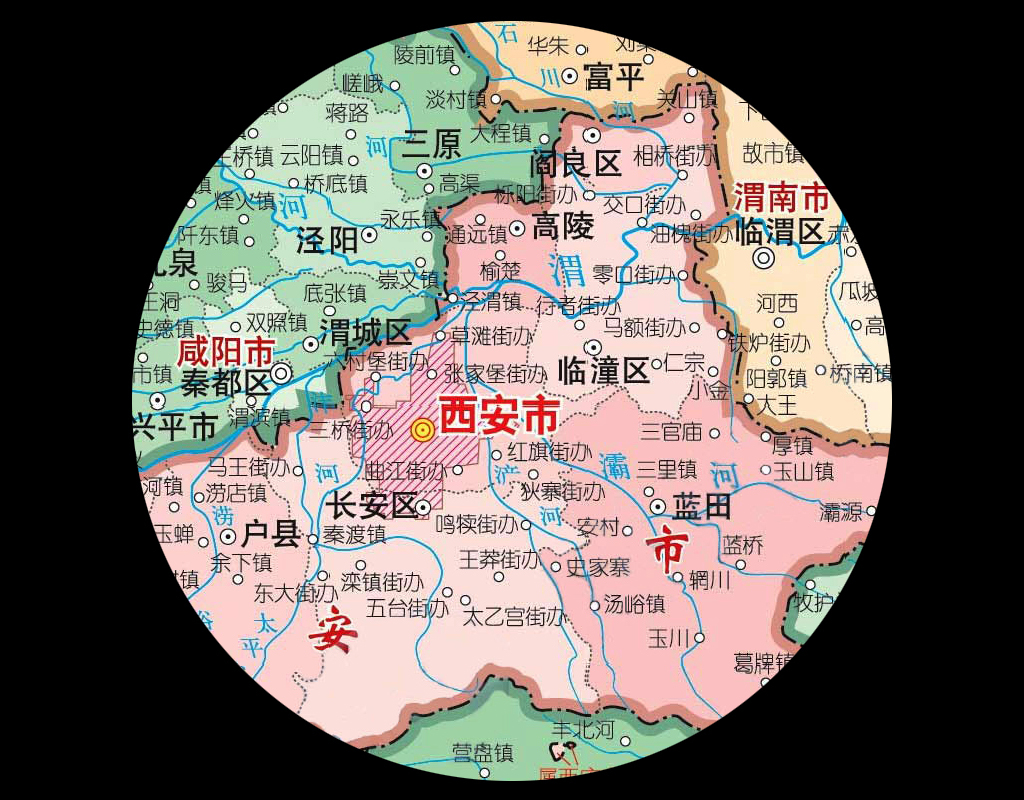 陕西省旅游地图高清版_陕西地图_初高中地理网
