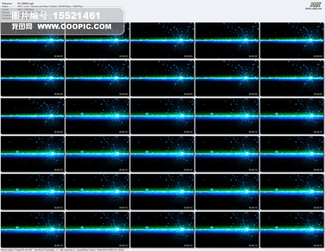 4K视频科幻水珠光线led舞台背景图片素材_4K
