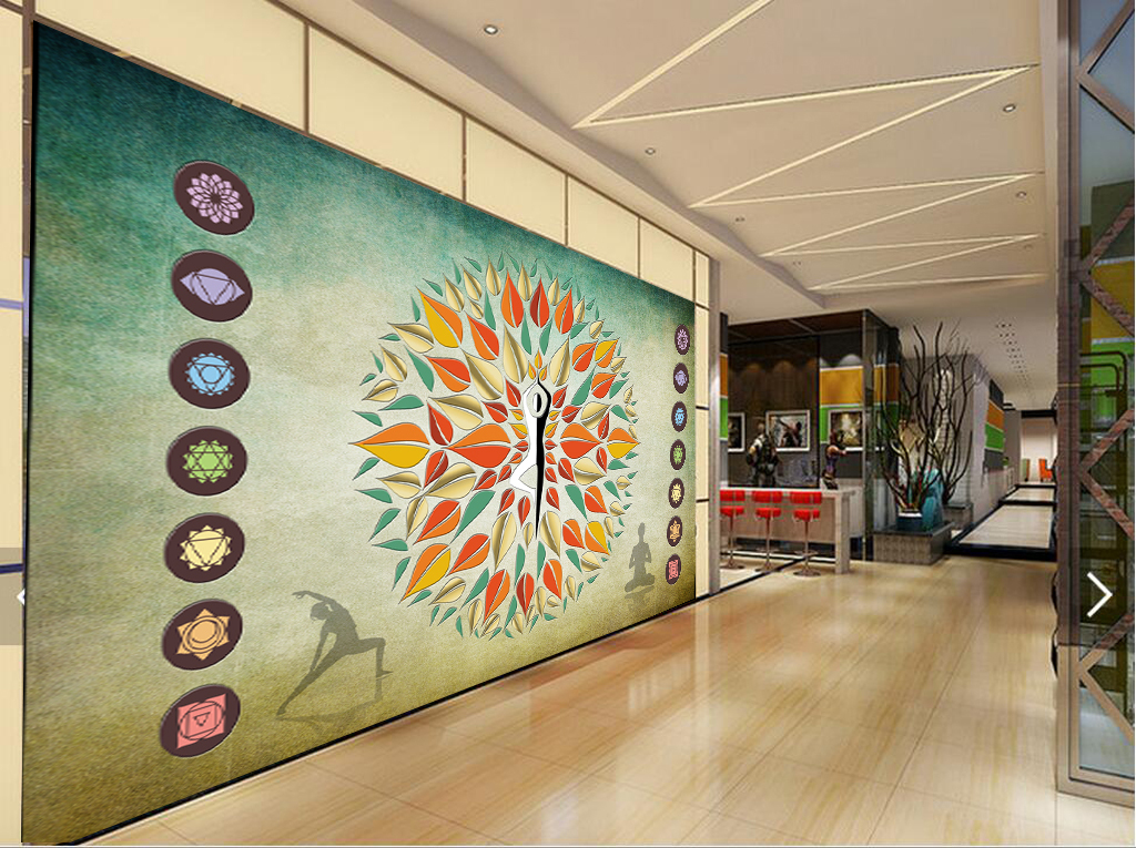 体育公司形象墙