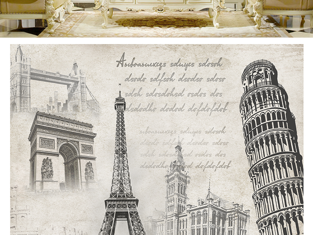 建筑物图片手绘简单图片大全_建筑物图片手绘