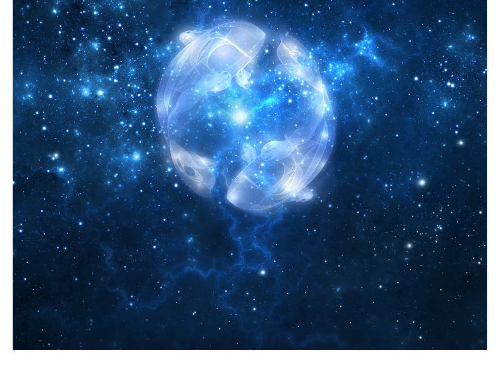 背景墙|装饰画 无框画 其他无框画 > 星空双鱼十二星座装饰画 版权图片