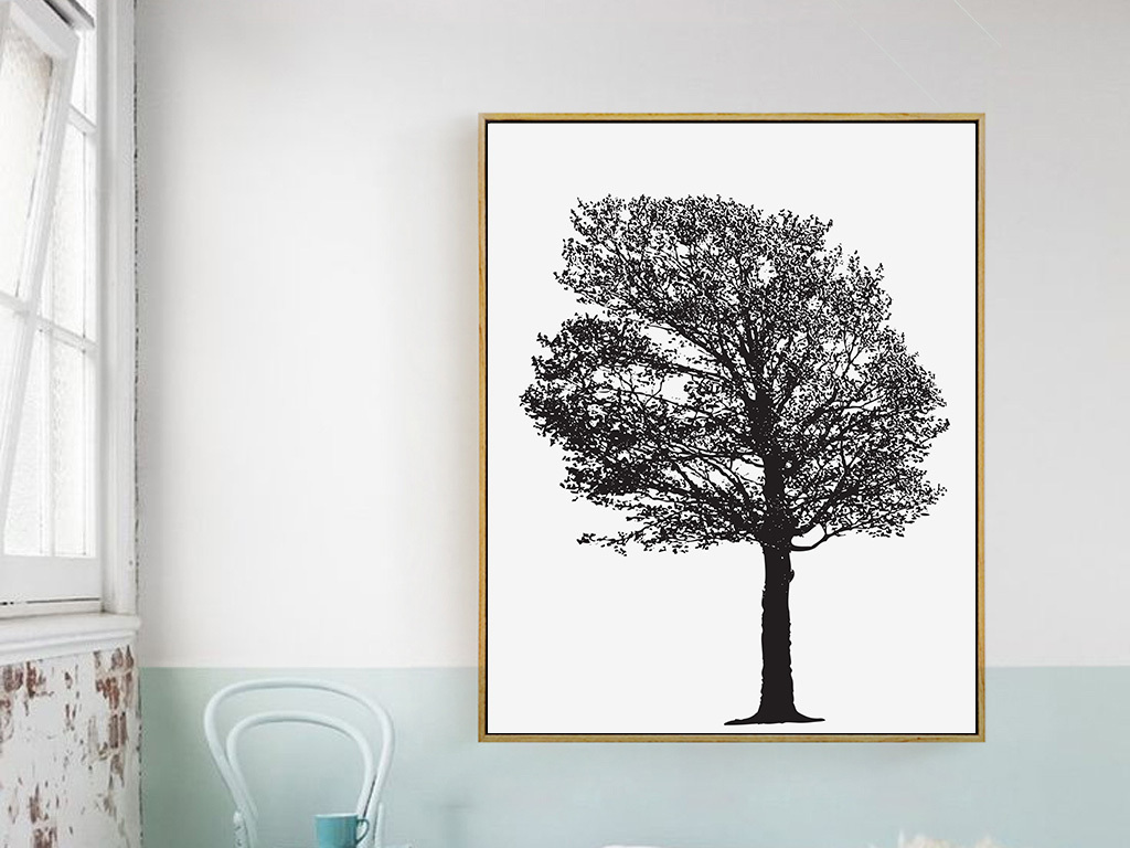 我图网提供精品流行北欧黑白画简约树剪影装饰画素材下载,作品模板源文件可以编辑替换,设计作品简介: 北欧黑白画简约树剪影装饰画 位图, CMYK格式高清大图,使用软件为 Photoshop CS6(.psd) 北欧
