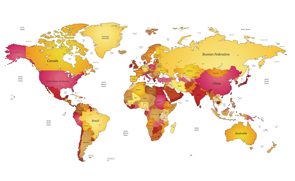 高清矢量世界地图图片设计素材_EPS模板下载(8.00MB)color987aa分享_地图大全-我图网