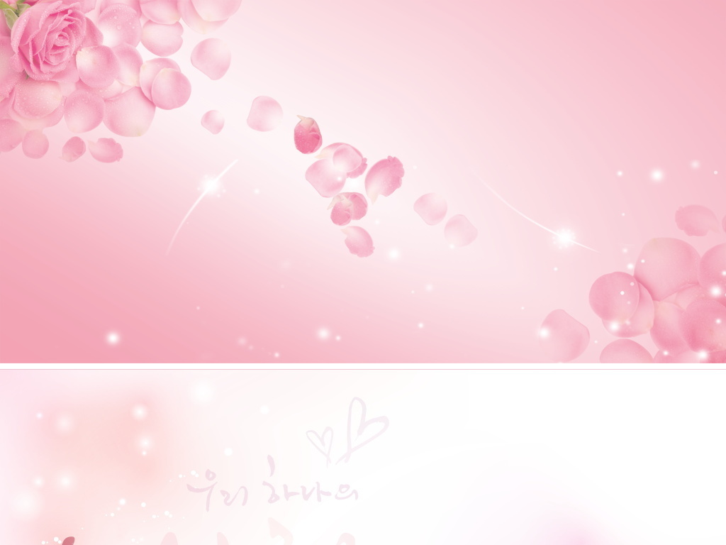 玫瑰花唯美温馨淡雅ppt背景图片|粉色浪漫玫瑰花ppt背景图片