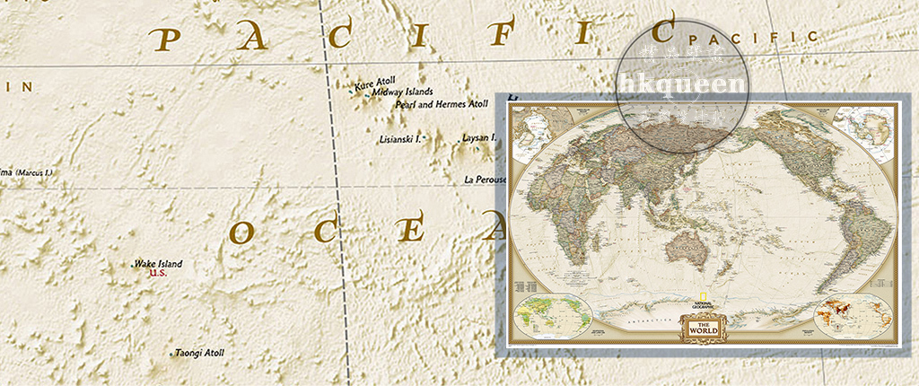 欧式复古怀旧世界地图航海路线背景墙