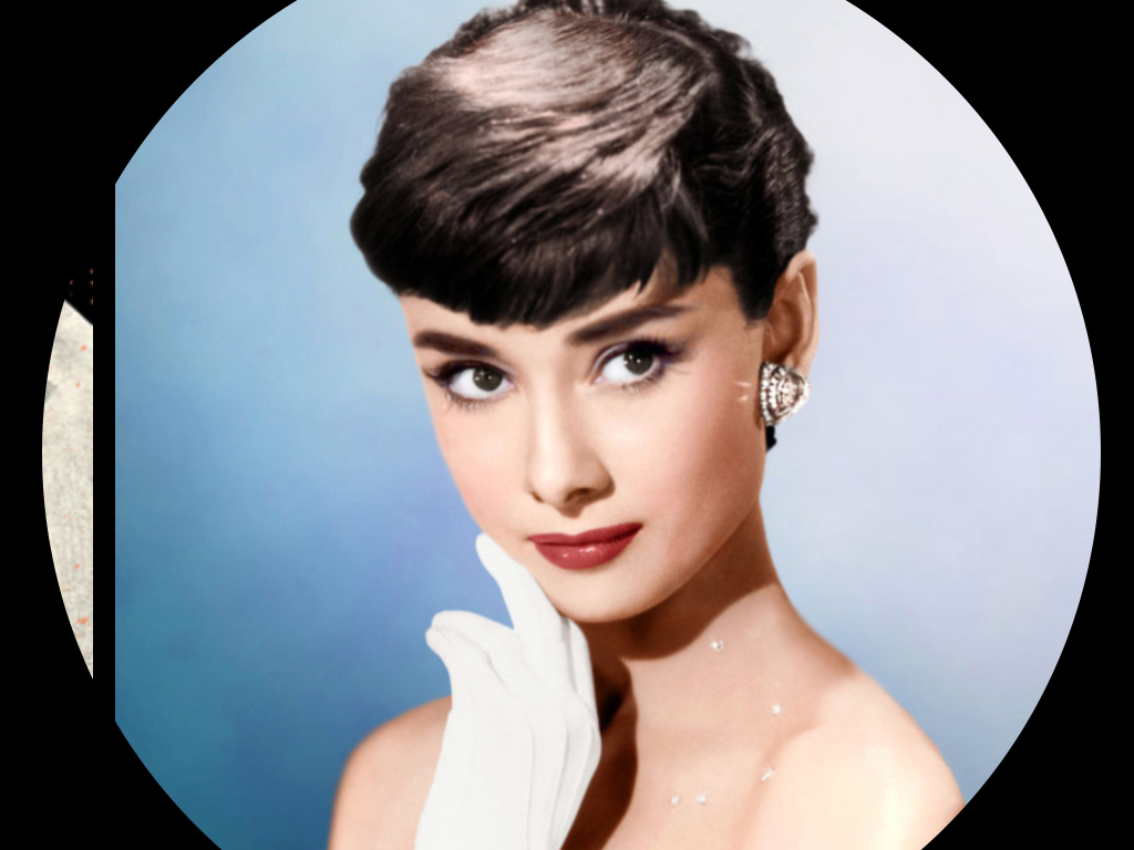 奥黛丽赫本明星酒吧KTV餐饮背景墙