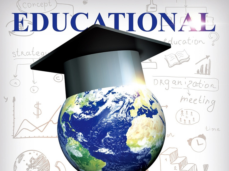 出国留学培训中介机构宣传海报PSD模板(图片