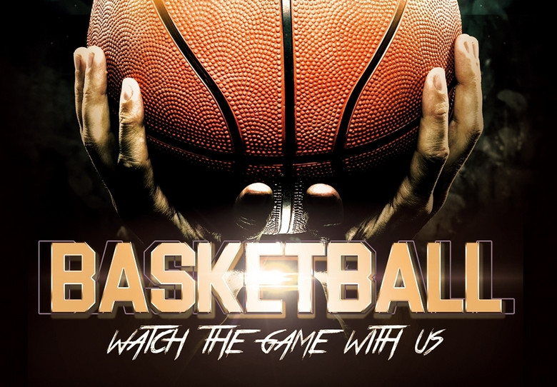 创意炫酷篮球比赛PSD宣传海报(图片编号:157