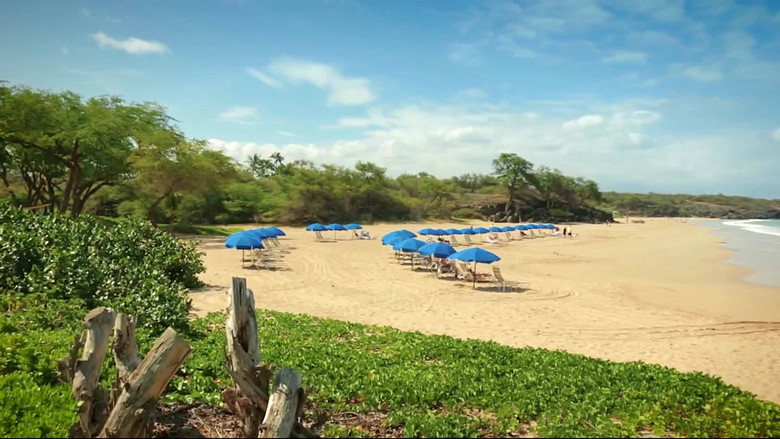 美国夏威夷沙滩海岸度假旅游风光