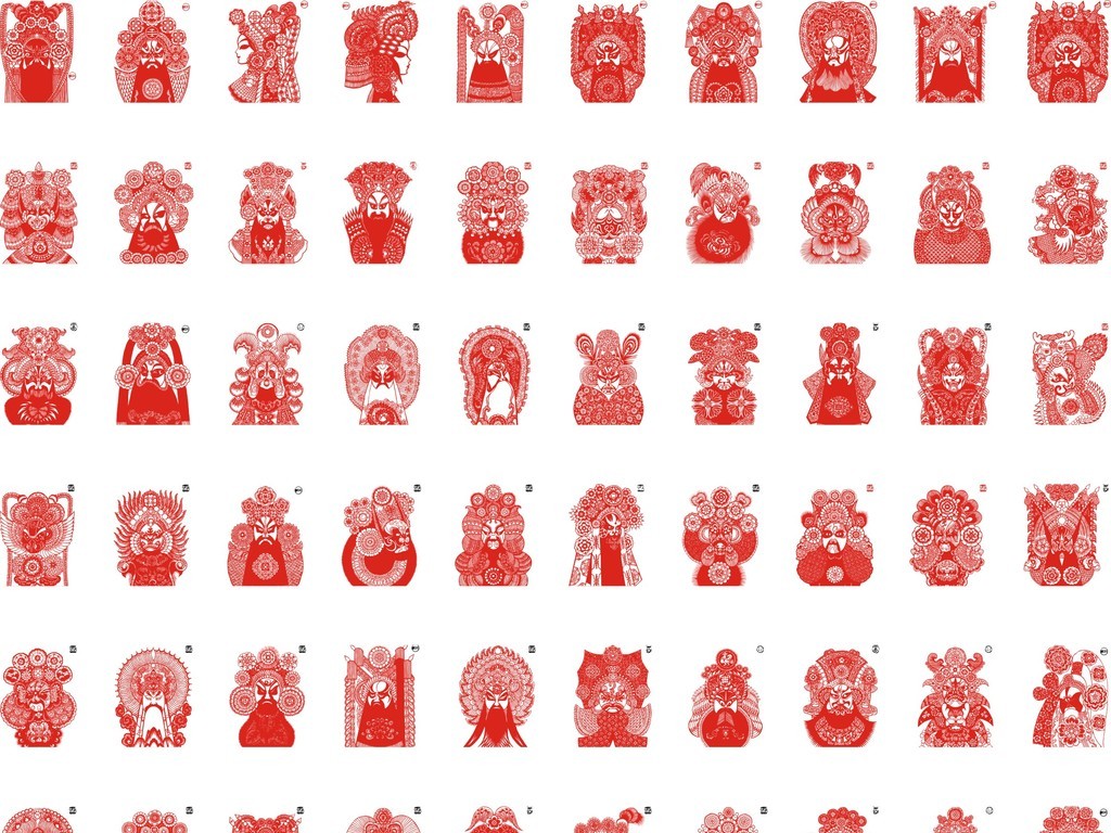 国粹京剧脸谱图片