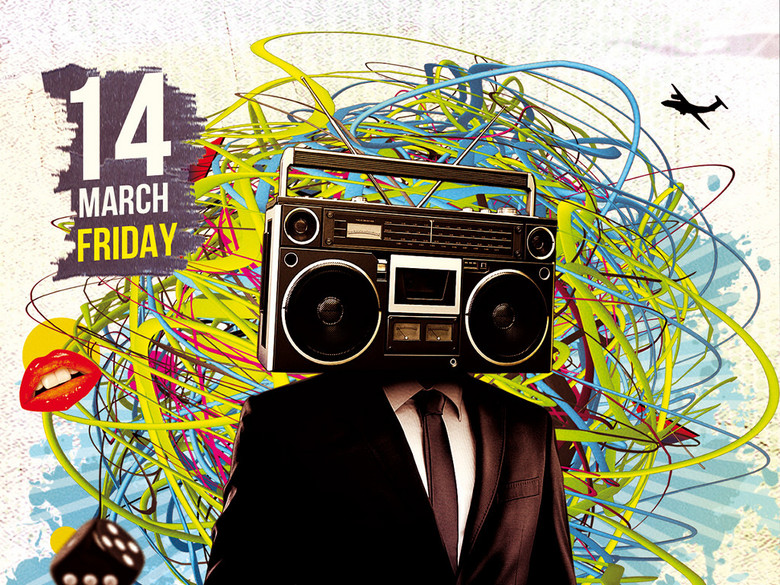 怀旧复古动感潮流嘻哈饶舌街舞音乐创意海报(图片编号:15816102)_POP海报_我图网