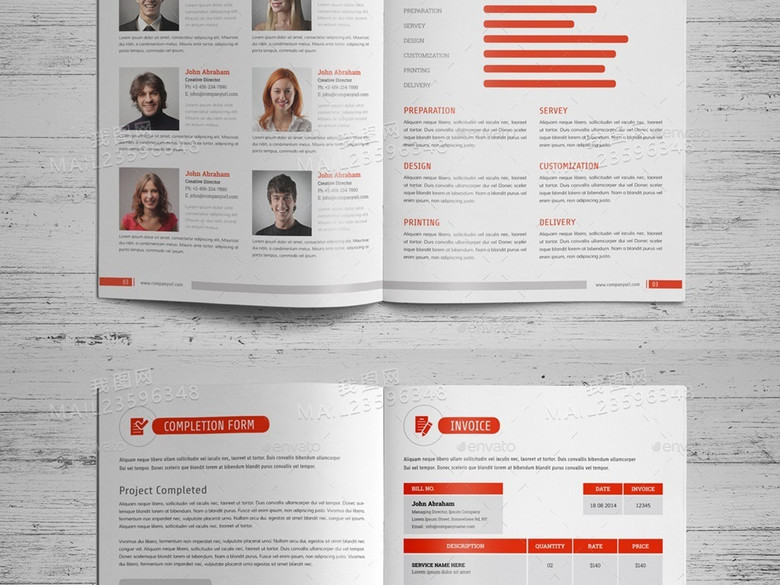 2017年公司简介企业报告项目计划书模板(图片