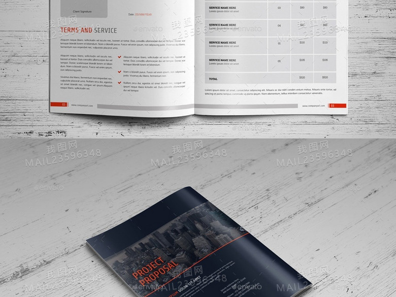 2017年公司简介企业报告项目计划书模板(图片