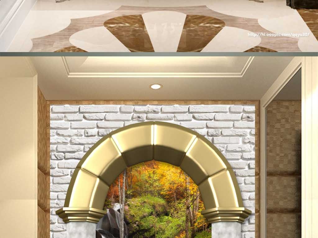 我图网提供精品流行拱门瀑布风景3D玄关素材下载,作品模板源文件可以编辑替换,设计作品简介: 拱门瀑布风景3D玄关 位图, RGB格式高清大图,使用软件为 Photoshop CS5(.psd)