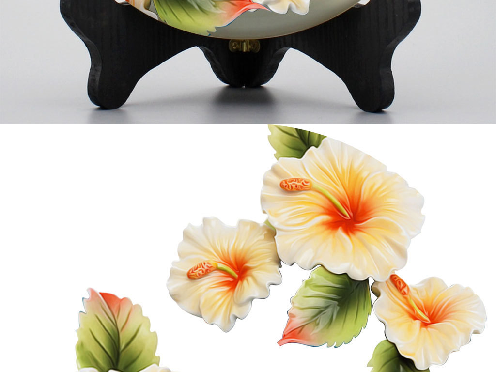 3d花朵平安扣