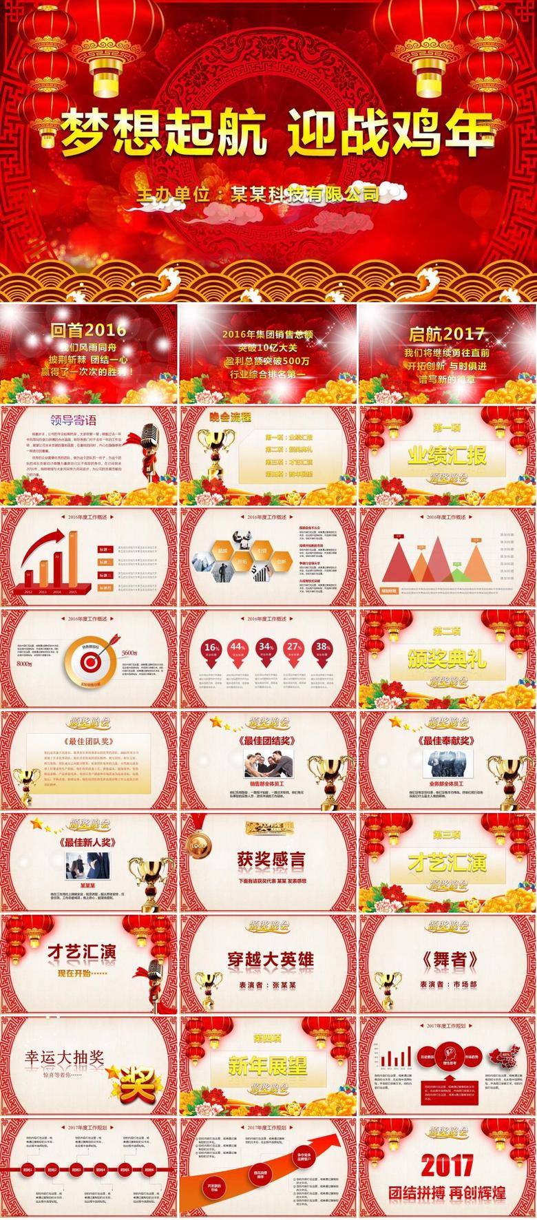 完整流程视频2017企业年会活动策划(图片编号