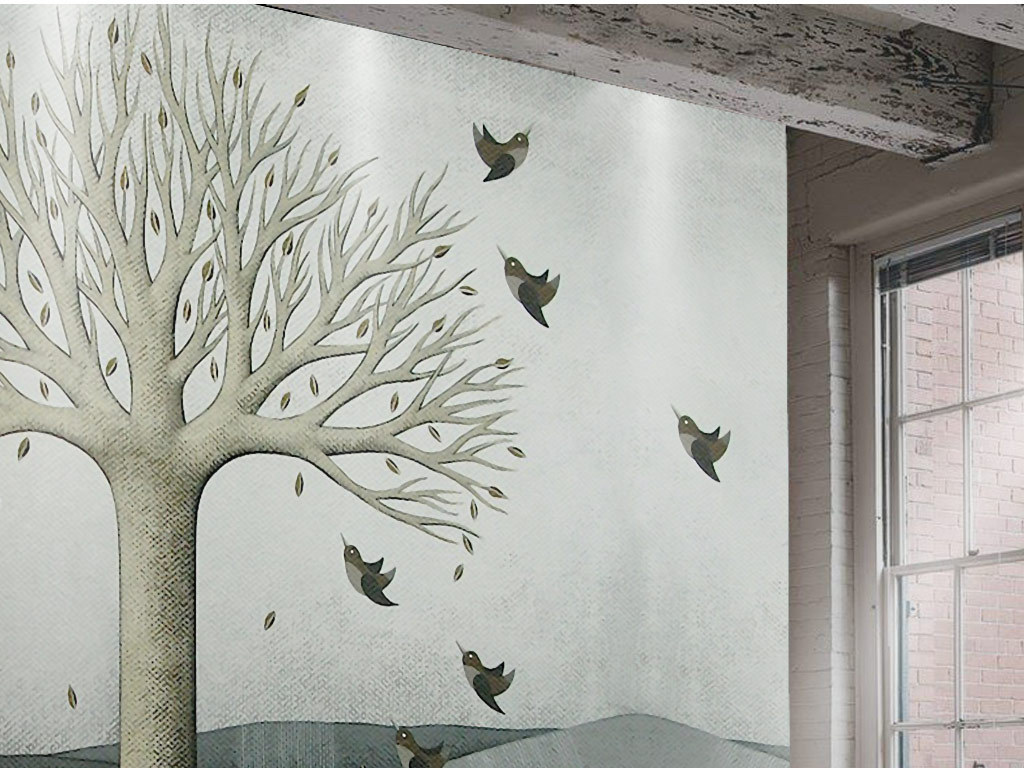 发背景墙画手绘油画欧式横选什么牌子好 同款