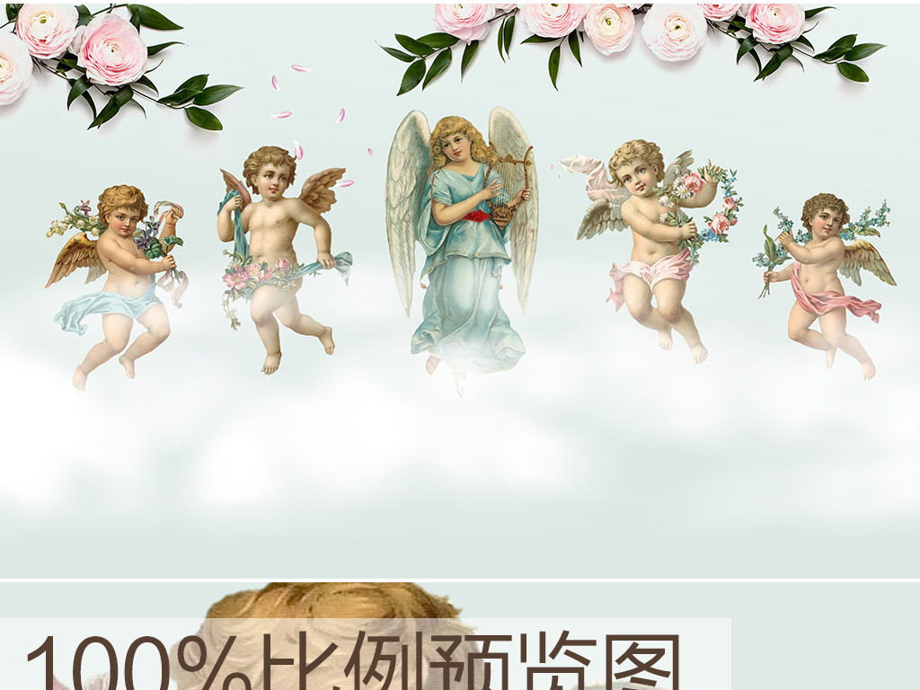 我图网提供精品流行欧式油画天使背景墙素材下载,作品模板源文件可以编辑替换,设计作品简介: 欧式油画天使背景墙 位图, RGB格式高清大图,使用软件为 Photoshop CS6(.psd) 欧式 北欧 欧美 简欧