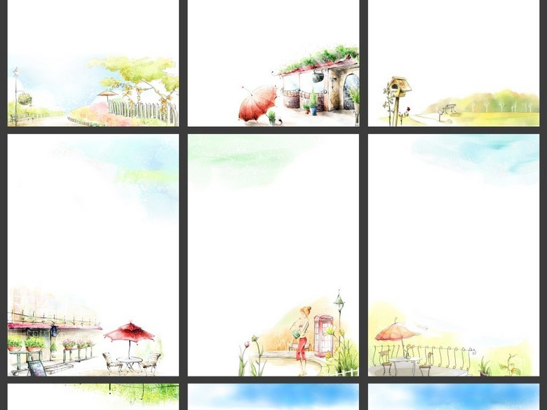 作文集封面-清新梦幻唯美封面设计(图片编号:1