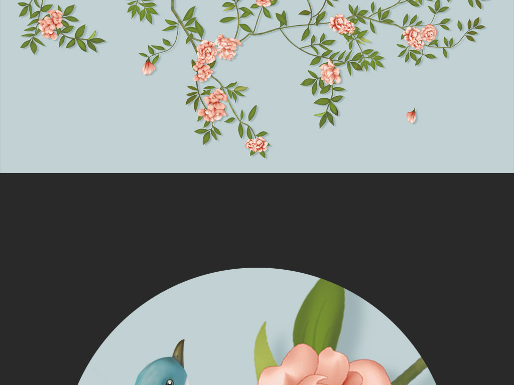 我图网提供精品流行手绘花鸟蝴蝶高清手绘工笔画花鸟图背景墙素材下载,作品模板源文件可以编辑替换,设计作品简介: 手绘花鸟蝴蝶高清手绘工笔画花鸟图背景墙 位图, RGB格式高清大图,使用软件为 Photoshop CS4(.psb) 手绘 鸟图 花鸟