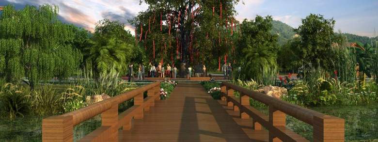 月老树姻缘树情人树3D模型(图片编号:158539