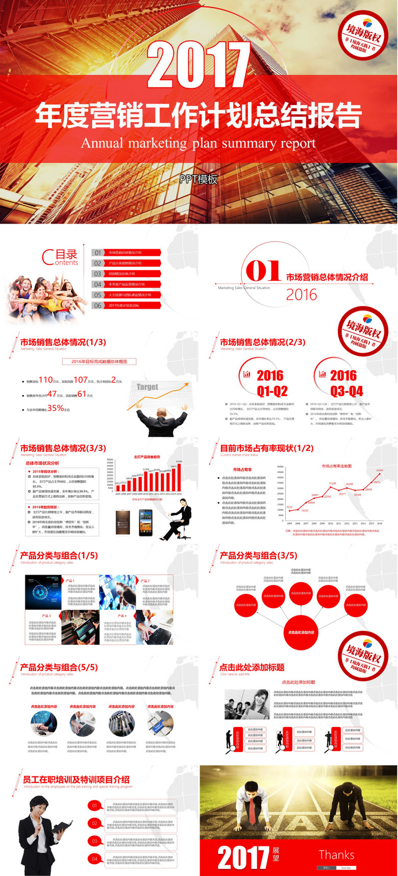市场销售年度商务工作计划总结报告(图片编号