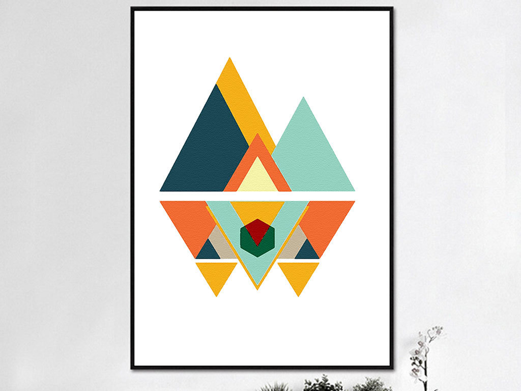 装饰画马头几何图形简约风选什么牌子好 同款好推荐