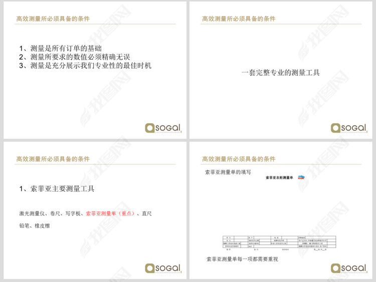 索菲亚衣柜专业测量培训资料